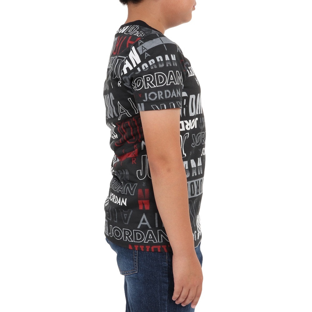 ジョーダン（JORDAN）（キッズ）半袖Tシャツ キッズ FAN LOVE AOP 95C415-023