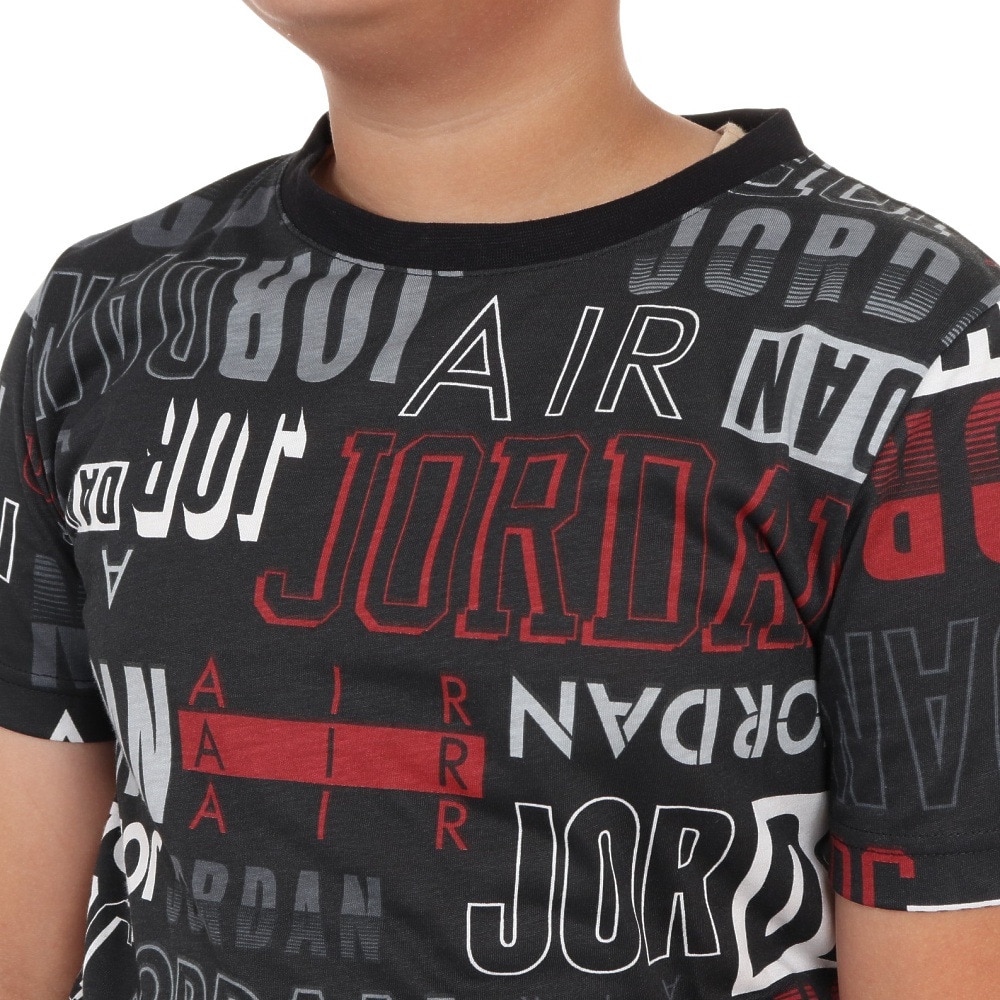 ジョーダン（JORDAN）（キッズ）半袖Tシャツ キッズ FAN LOVE AOP 95C415-023