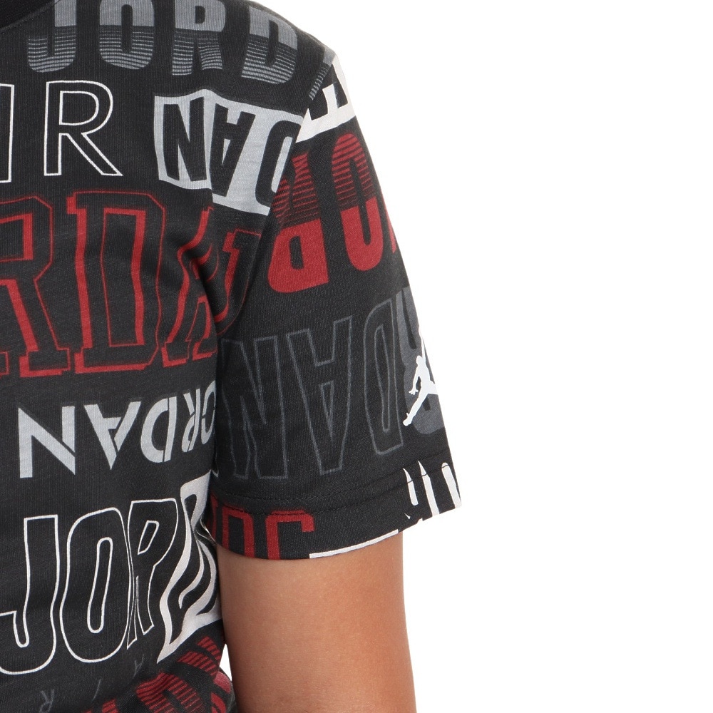 ジョーダン（JORDAN）（キッズ）半袖Tシャツ キッズ FAN LOVE AOP 95C415-023