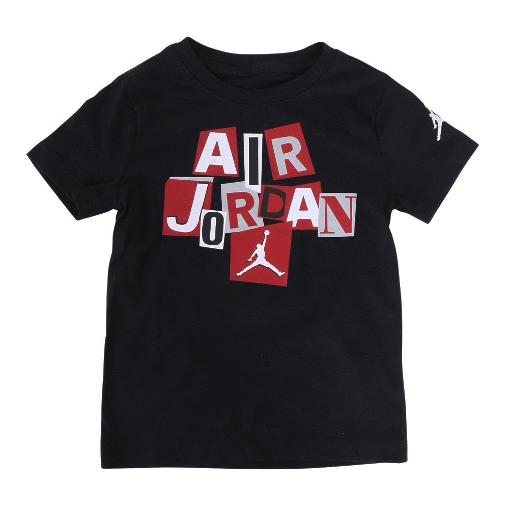 ジョーダン（JORDAN）（キッズ）エアージョーダン カットアウト 半袖Tシャツ 85C840-023