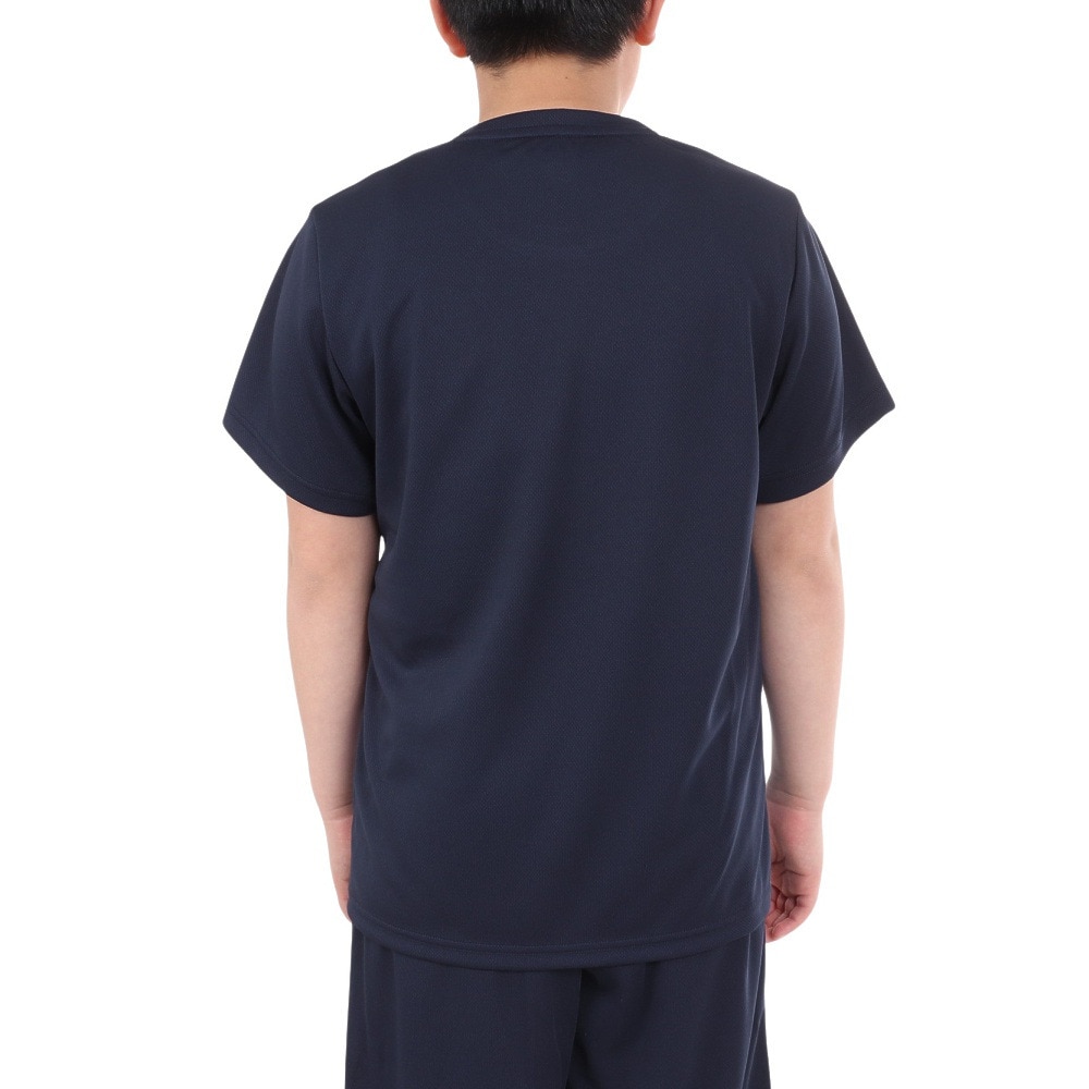 ジローム（GIRAUDM）（キッズ）ジュニア ドライプラス SB メッシュスーツ 上下セット CT4S0060-TR865-GRSD NVY