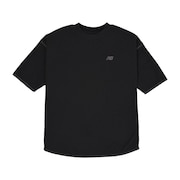 (キッズ)ジュニア ワッフル半袖Tシャツ ABT55534BLK