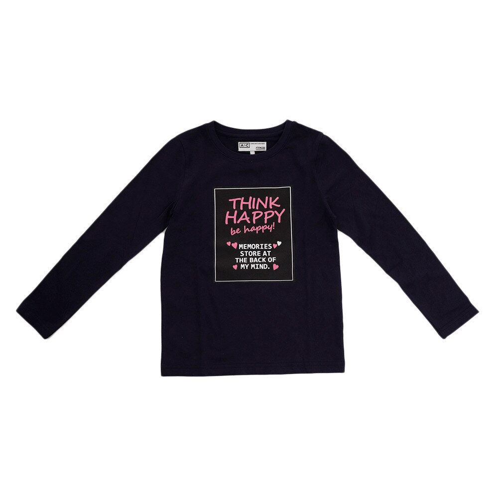 プリントロンTシャツ 長袖 865PA9BGI7995NVY オンライン価格
