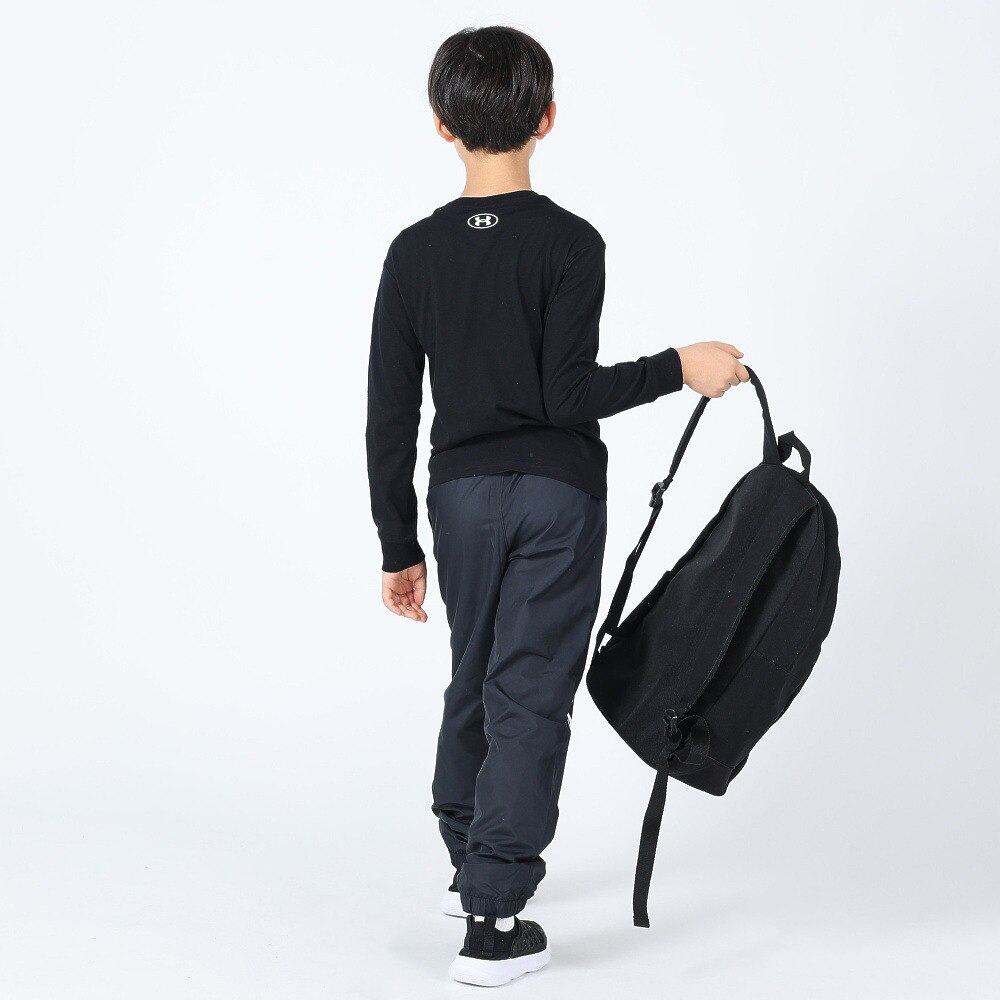 アンダーアーマー（UNDER ARMOUR）（キッズ）スーパー ビッグロゴ ロングスリーブ Tシャツ 1375482 001★★★