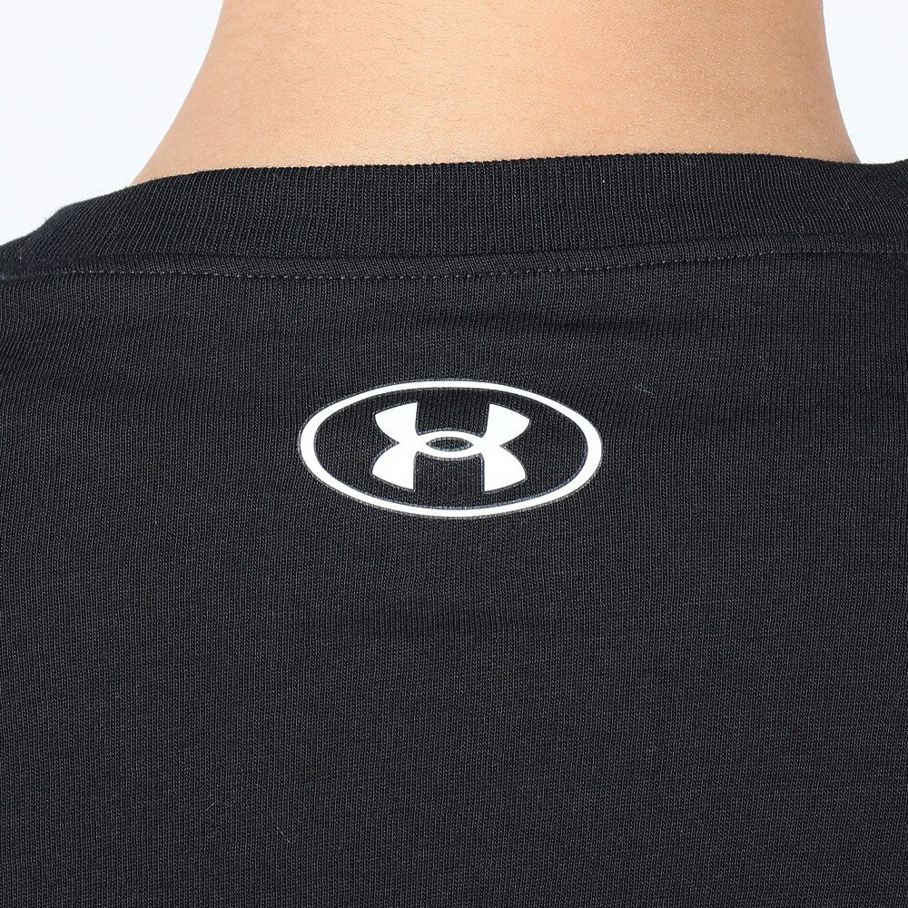 アンダーアーマー（UNDER ARMOUR）（キッズ）スーパー ビッグロゴ ロングスリーブ Tシャツ 1375482 001★★★