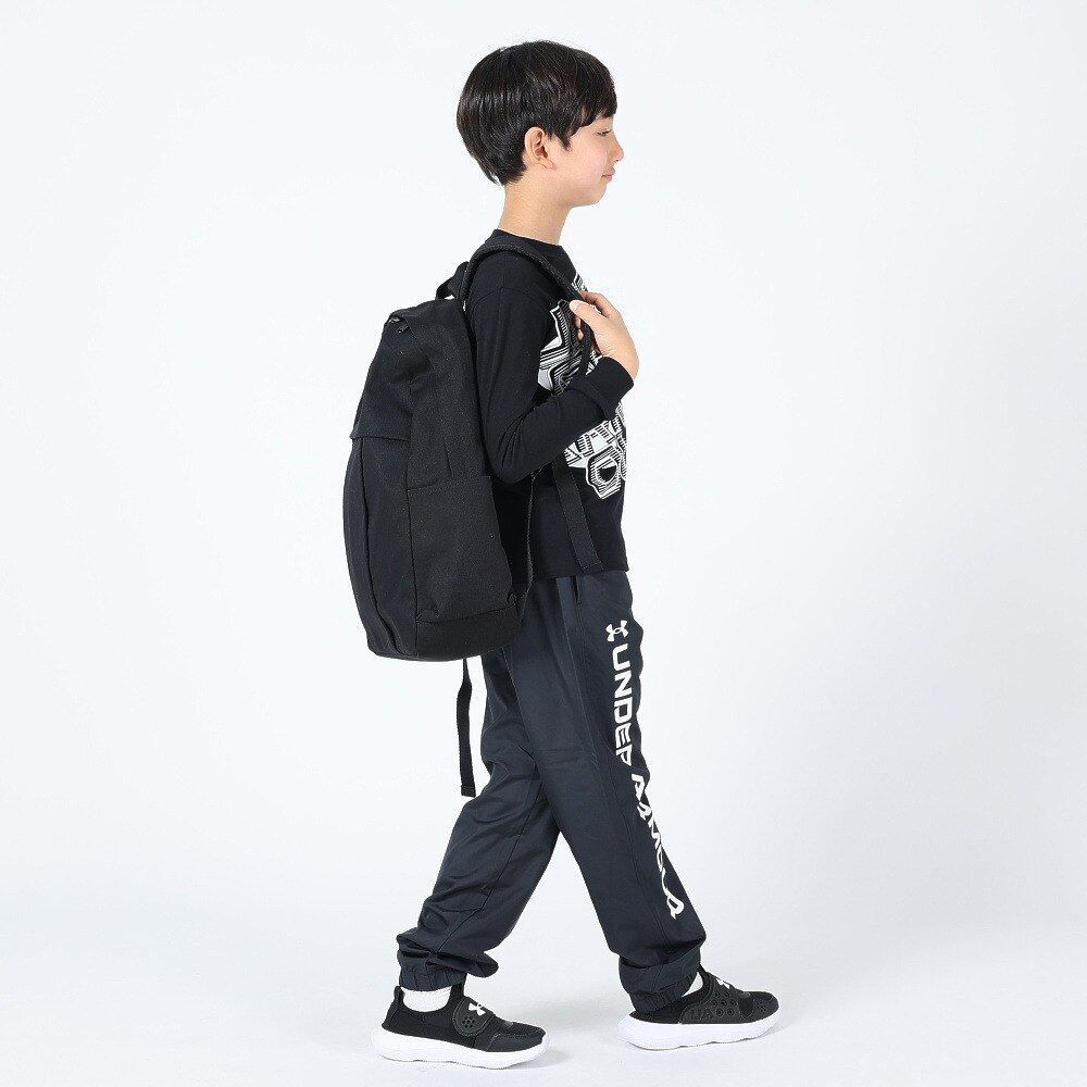 アンダーアーマー（UNDER ARMOUR）（キッズ）スーパー ビッグロゴ ロングスリーブ Tシャツ 1375482 001★★★