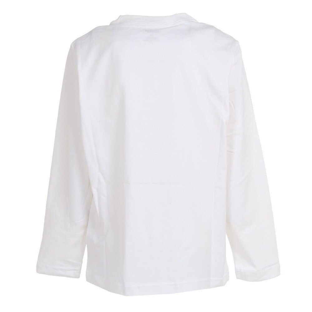 プーマ（PUMA）（キッズ）ACTIVE SPORTS 長袖Tシャツ 674122 02 WHT