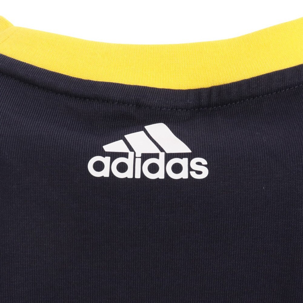 アディダス（adidas）（キッズ）ロゴ 長袖Tシャツ ZH187-HM7177