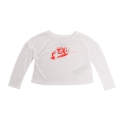 (キッズ)クラウド ウォッシュ フィル 長袖Tシャツ 26K011-001