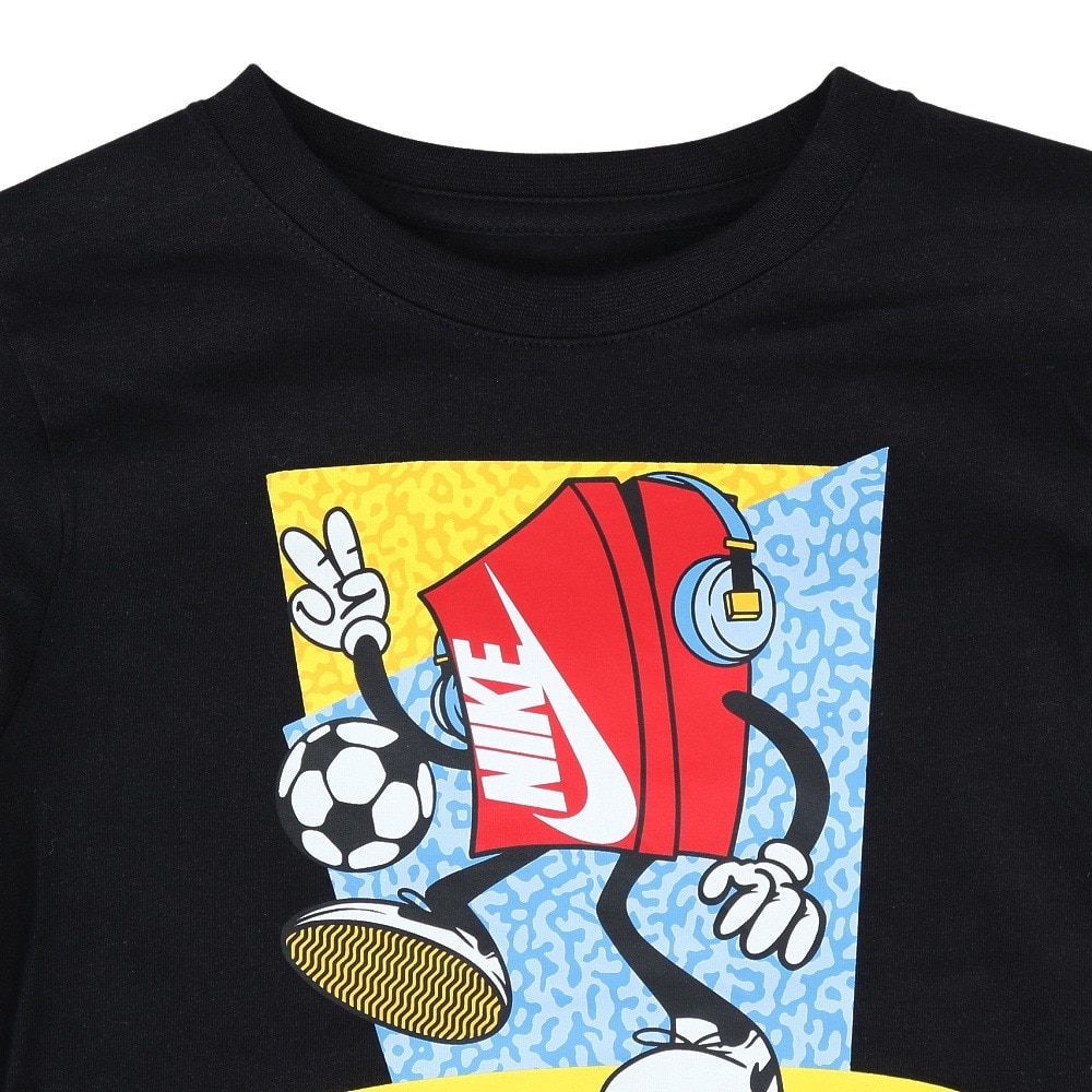 ナイキ（NIKE）（キッズ）キッズ ロングスリーブ グラフィック Tシャツ 86K047-023 ※要サイズ確認