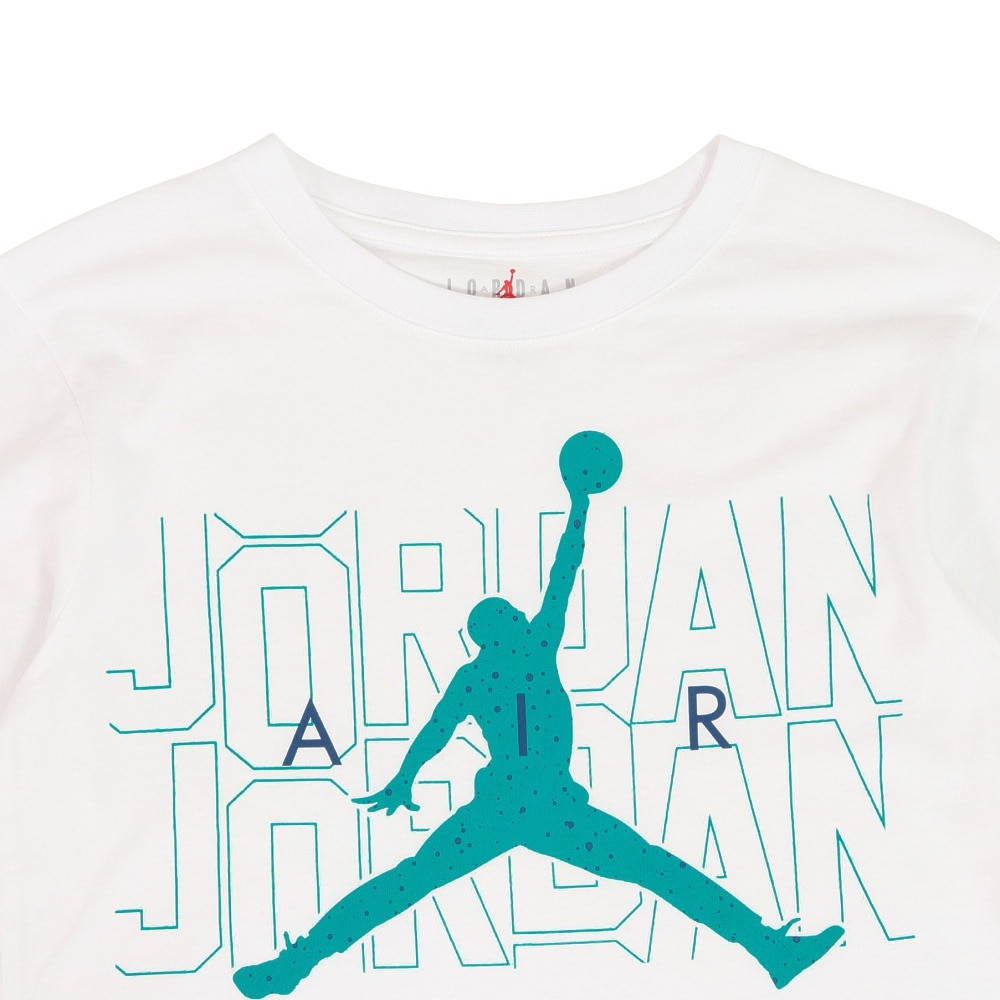 ジョーダン（JORDAN）（キッズ）JORDAN BACK SCREEN SLEEVE GRAPHIC Tシャツ 95B886-001