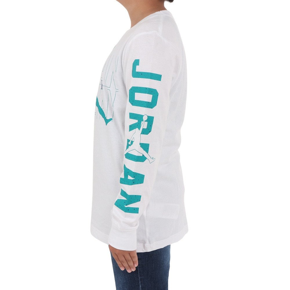 ジョーダン（JORDAN）（キッズ）JORDAN BACK SCREEN SLEEVE GRAPHIC Tシャツ 95B886-001