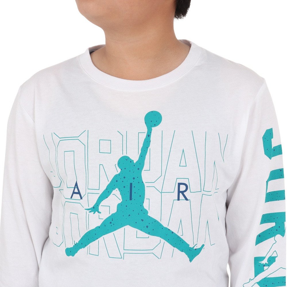 ジョーダン（JORDAN）（キッズ）JORDAN BACK SCREEN SLEEVE GRAPHIC Tシャツ 95B886-001