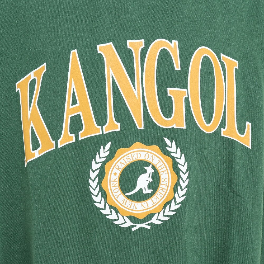 カンゴール（KANGOL）（キッズ）カレッジロゴ 長袖Tシャツ 887443 GRN