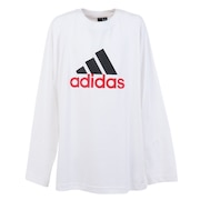 アディダス（adidas）（キッズ）キッズ Tシャツ 長袖 BVF65-IA9303 ロンT