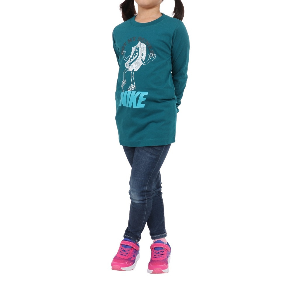 ナイキ（NIKE）（キッズ）長袖Tシャツ キッズ NSW ボクシー 3 FD3990-381