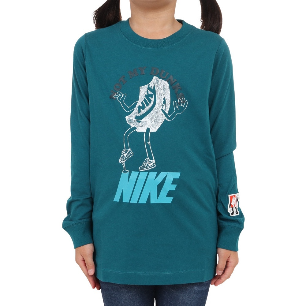 ナイキ（NIKE）（キッズ）長袖Tシャツ キッズ  NSW ボクシー 3  FD3990-381