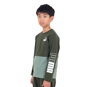 (キッズ)長袖Tシャツ キッズ  PUMA POWER  677720