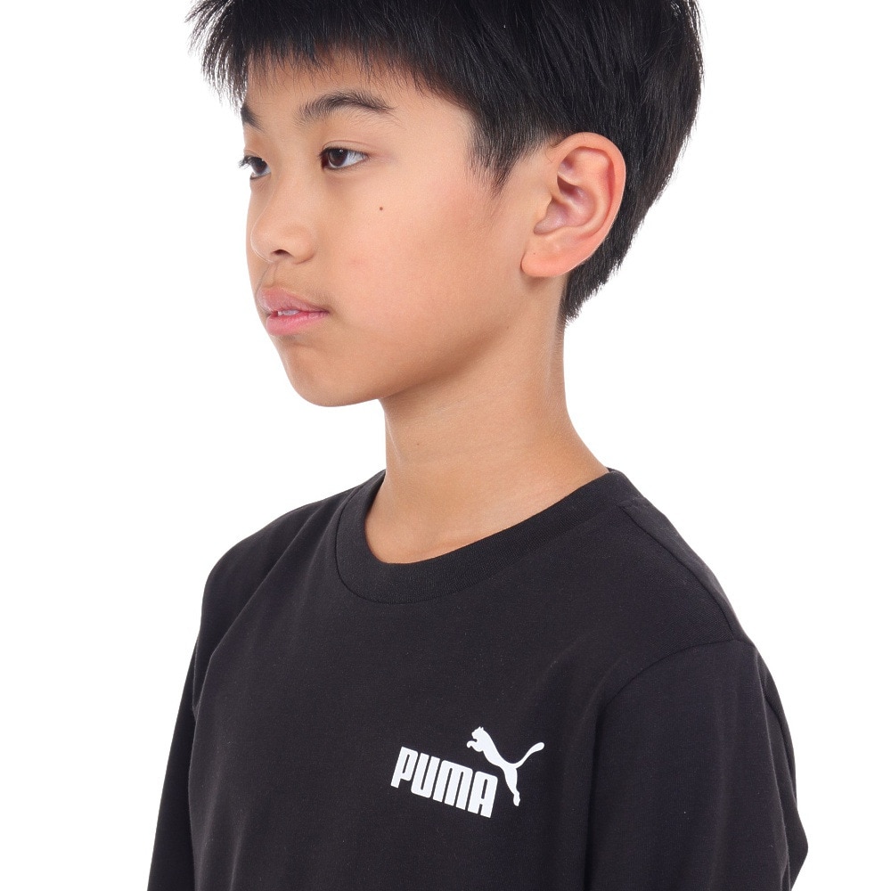 プーマ（PUMA）（キッズ）長袖Ｔシャツ キッズ  PUMA POWER  677720 51 BKWT