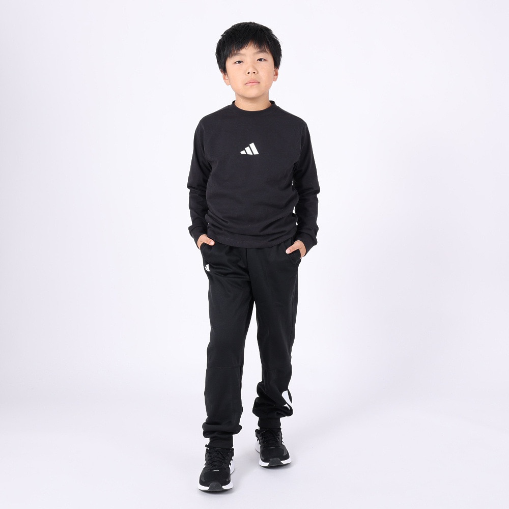 アディダス（adidas）（キッズ）Tシャツ 長袖 キッズ  トレイン エッセンシャルズ  IKS33-IK4655 ロンT