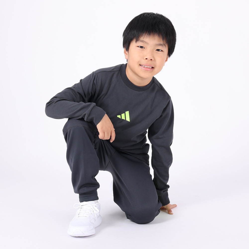 アディダス（adidas）（キッズ）長袖Tシャツ キッズ  トレイン エッセンシャルズ IKS33-IK4656