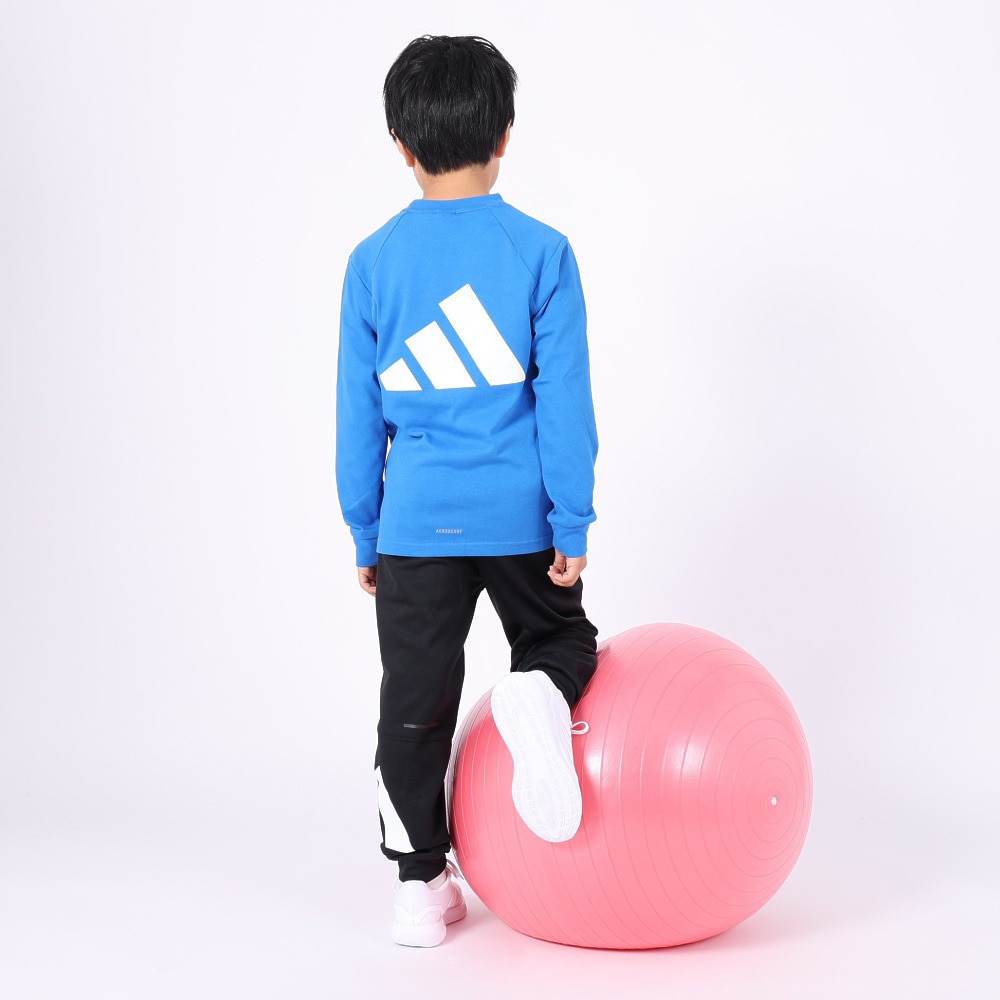 アディダス（adidas）（キッズ）長袖Tシャツ キッズ  トレイン エッセンシャルズ  IKS33-IK4657