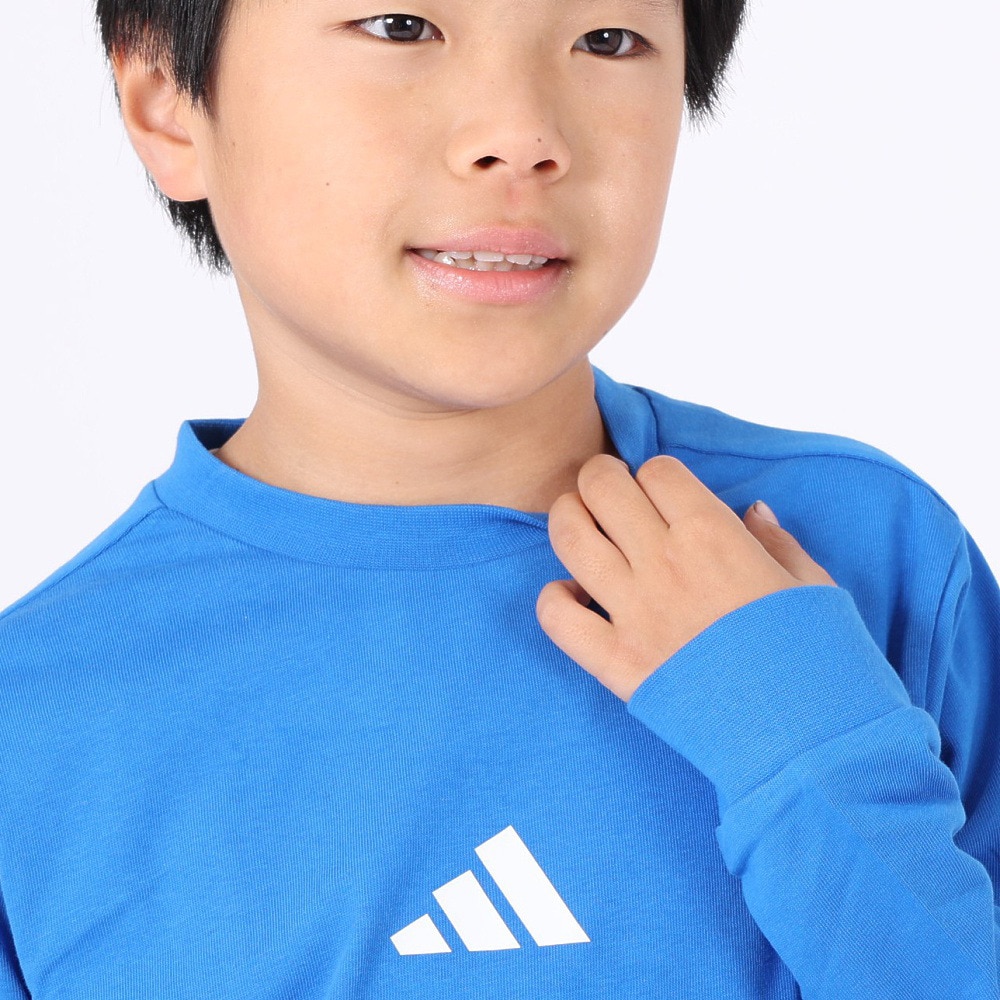 アディダス（adidas）（キッズ）長袖Tシャツ キッズ  トレイン エッセンシャルズ  IKS33-IK4657