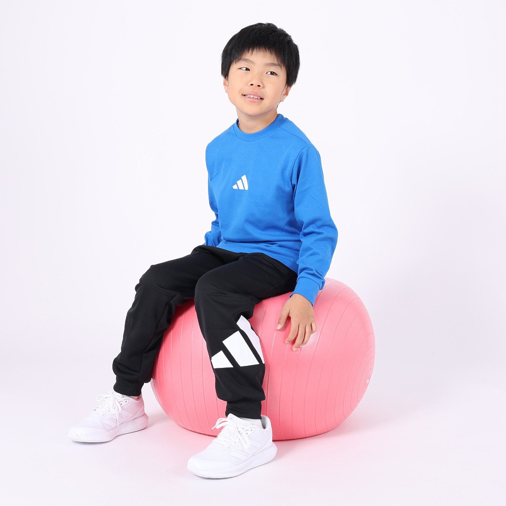 アディダス（adidas）（キッズ）長袖Tシャツ キッズ  トレイン エッセンシャルズ  IKS33-IK4657