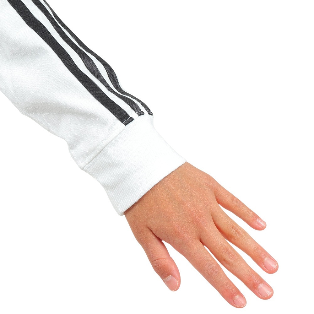 アディダス（adidas）（キッズ）ジュニア エッセンシャルズ プラス スリーストライプス Tシャツ 長袖 KWF31-JE1701 ロンT