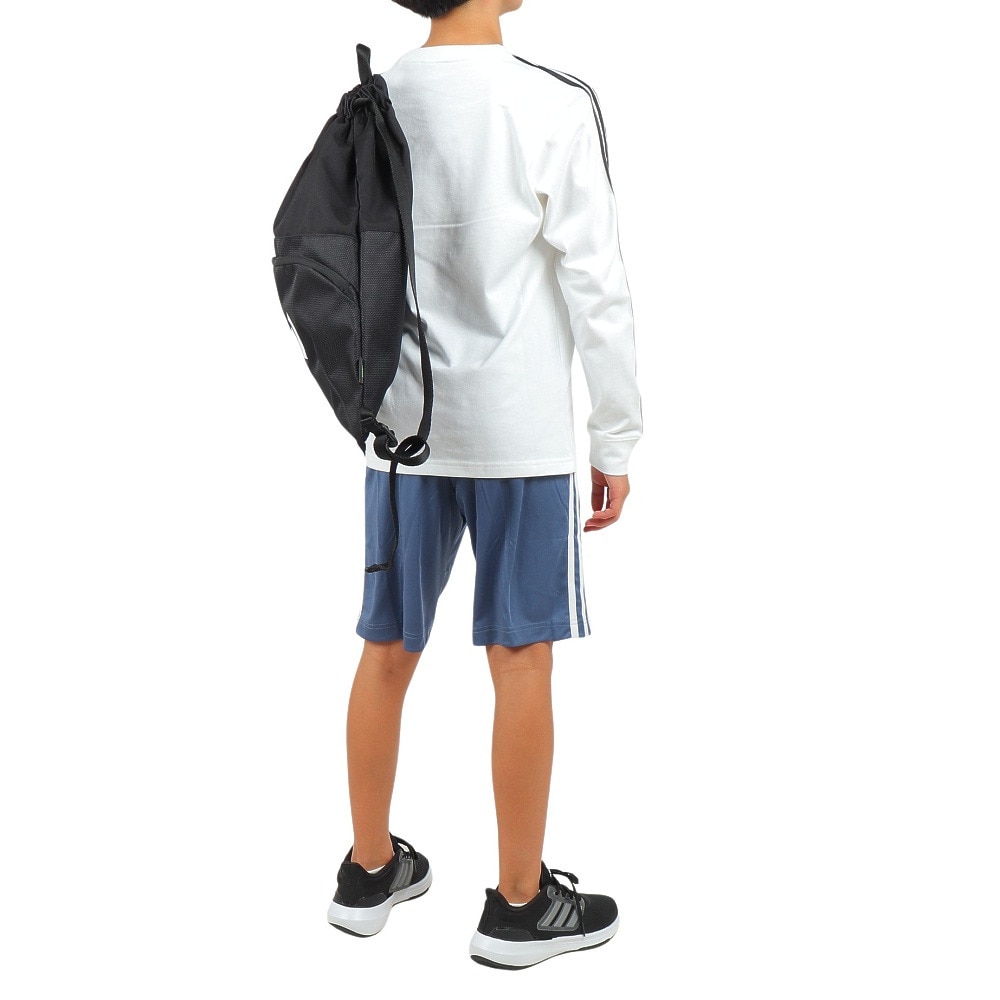 アディダス（adidas）（キッズ）ジュニア エッセンシャルズ プラス スリーストライプス Tシャツ 長袖 KWF31-JE1701 ロンT
