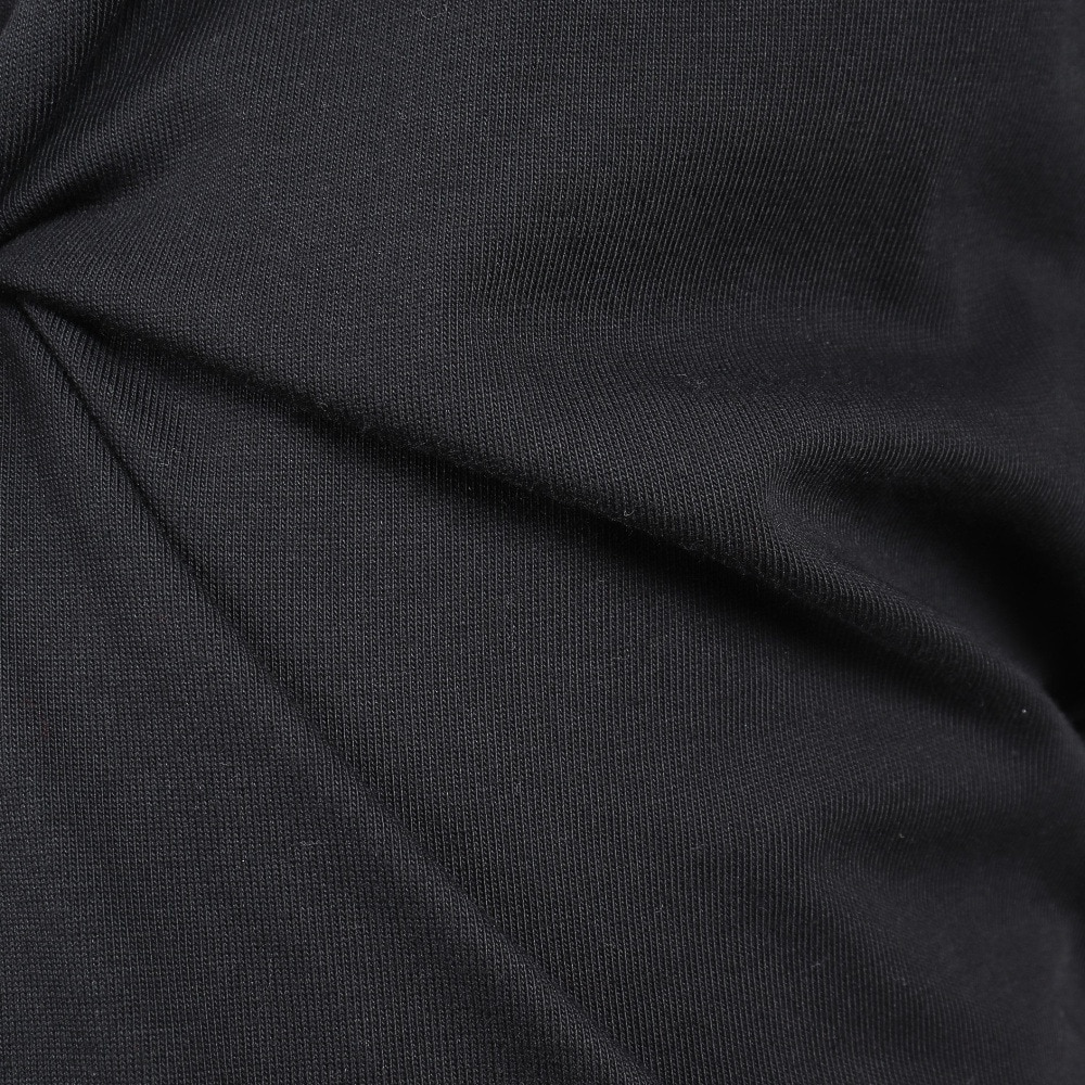 アディダス（adidas）（キッズ）Tシャツ ｔシャツ 長袖  カットソー エッセンシャルズ プラス スリーストライプス KWF31-JE1702 ロンT 黒