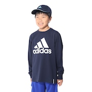 アディダス（adidas）（キッズ）キッズ エッセンシャルズ プラス ビッグロゴ 長袖Tシャツ KWF34-JE1721