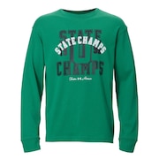 (キッズ)ヘビーウエイト コットン グラフィック 長袖 Tシャツ 1388279 305