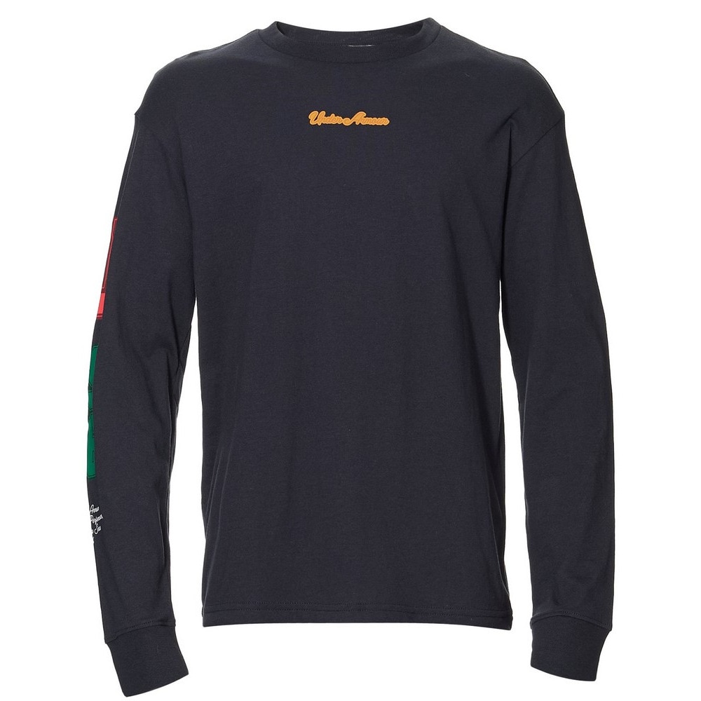 アンダーアーマー（UNDER ARMOUR）（キッズ）カリージエイト スクリプト 長袖 Tシャツ1388675 001