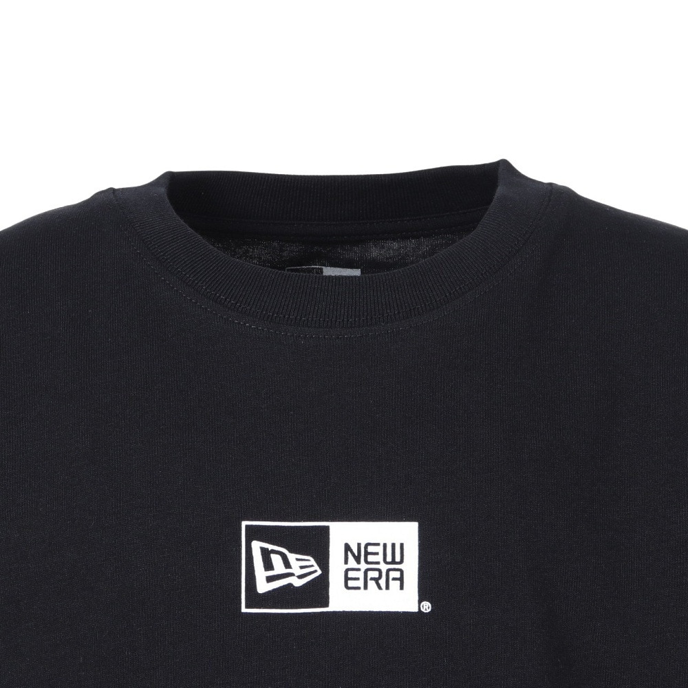 ニューエラ（NEW ERA）（キッズ）ユース 長袖 コットン Tシャツ Originators of the True Fitted ブラック 14325132