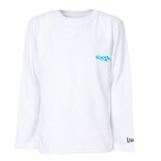 (キッズ)ユース 長袖 コットン Tシャツ Graffiti ホワイト 14325133