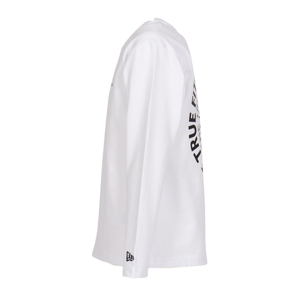 ニューエラ（NEW ERA）（キッズ）ユース 長袖 コットン Tシャツ Circle OOTTF ホワイト 14325135