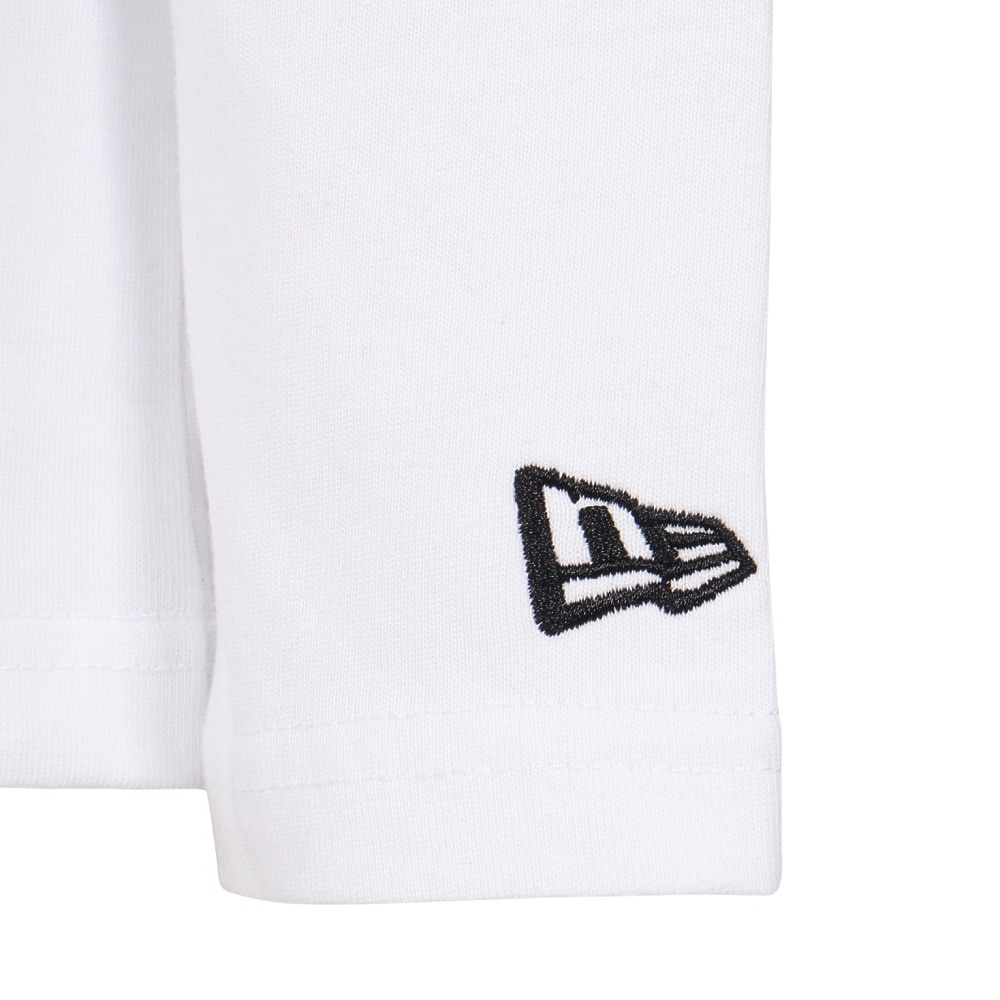 ニューエラ（NEW ERA）（キッズ）ユース 長袖 コットン Tシャツ Circle OOTTF ホワイト 14325135