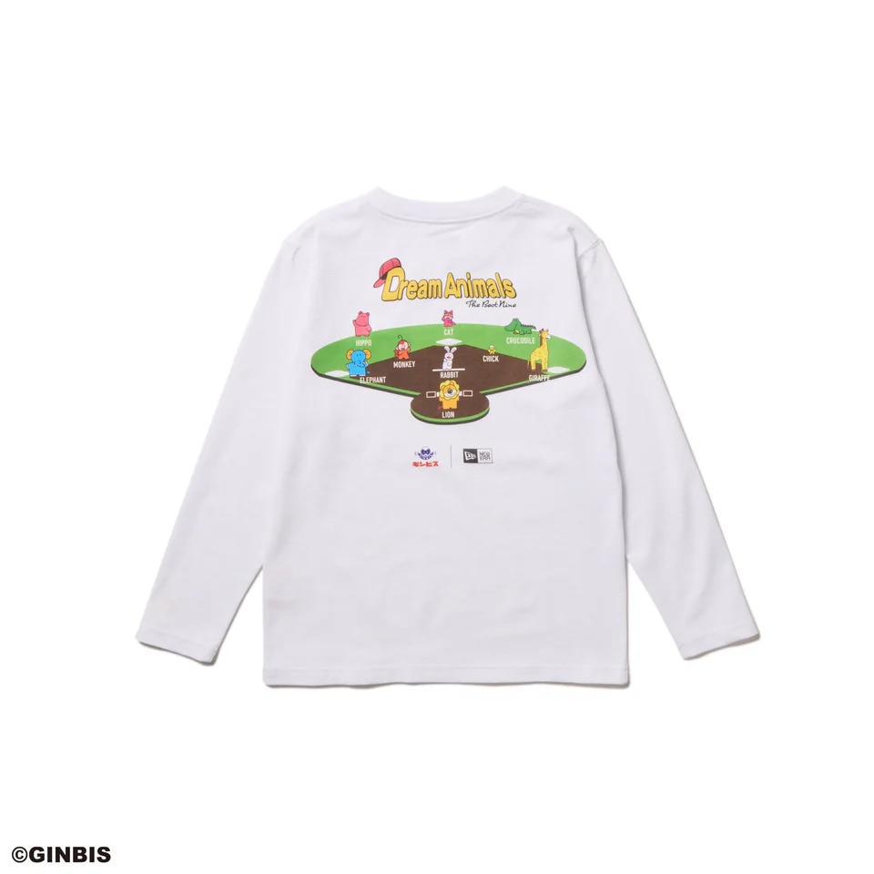 ニューエラ（NEW ERA）（キッズ）Youth 長袖 Tシャツ たべっ子どうぶつ Dream Animals 14346840