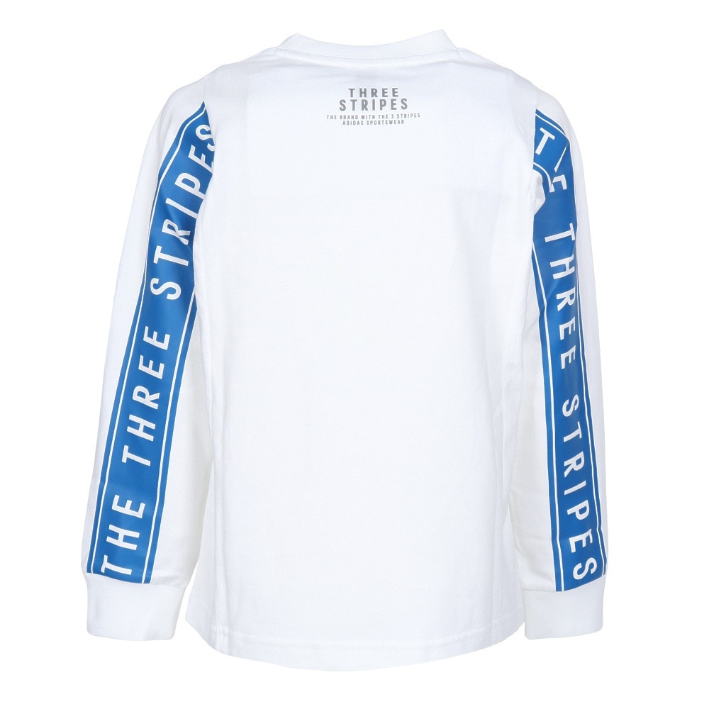 アディダス（adidas）（キッズ）ワーディングパック ルーズフィット シングルジャージー 長袖Tシャツ KPX92-JP4912