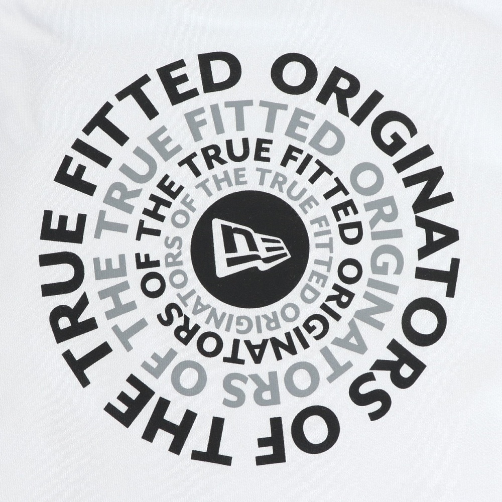 ニューエラ（NEW ERA）（キッズ）ジュニア 長袖 コットン Tシャツ Circle OOTTF ホワイト 14325141