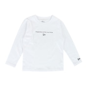 (キッズ)ジュニア 長袖 コットン Tシャツ Circle OOTTF ホワイト 14325141