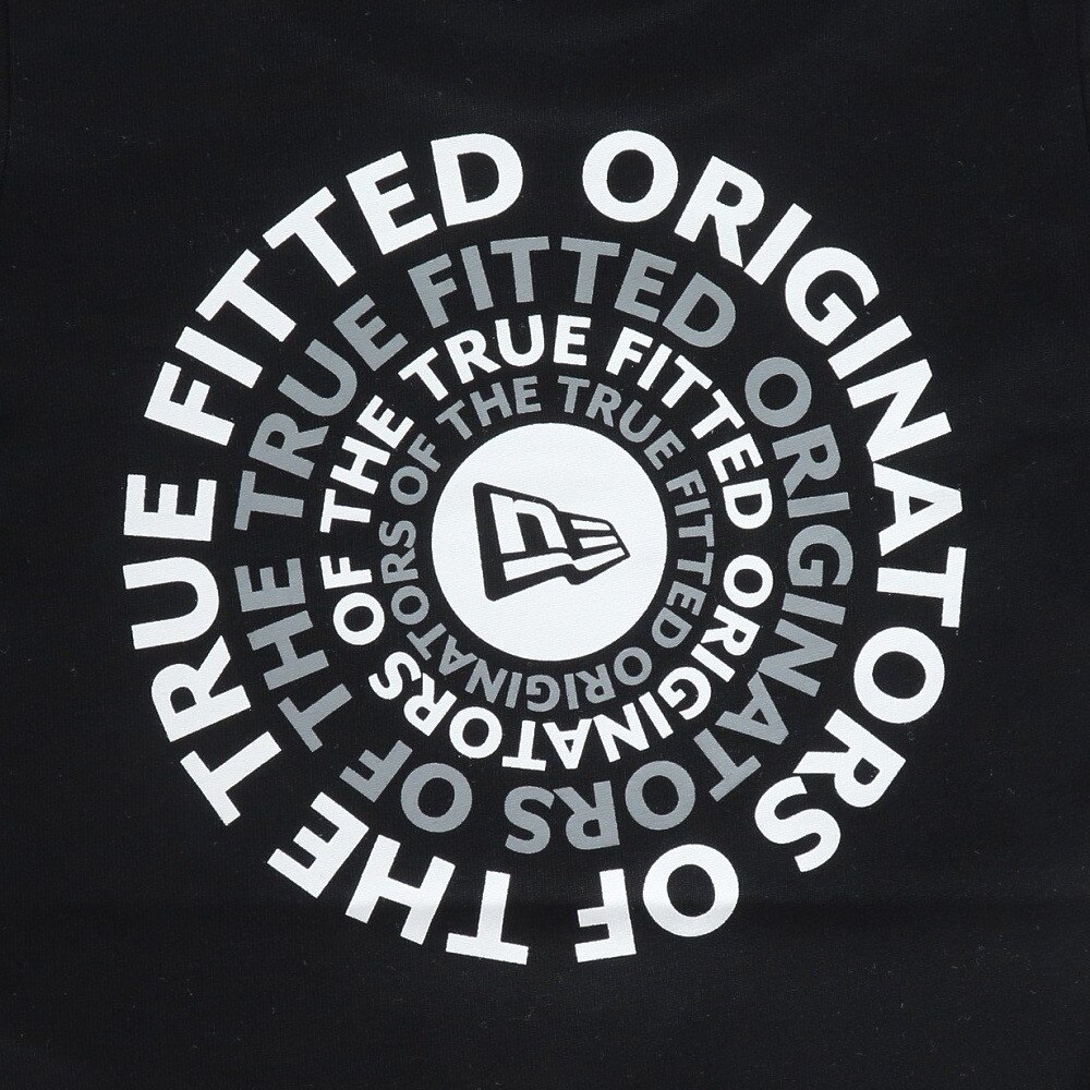 ニューエラ（NEW ERA）（キッズ）ジュニア 長袖 コットン Tシャツ Circle OOTTF ブラック 14325142