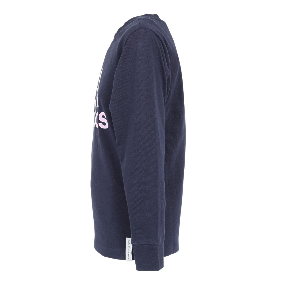 アディダス（adidas）（キッズ）キッズ エッセンシャルズ プラス ビッグロゴ 長袖Tシャツ KWF34-JH3592