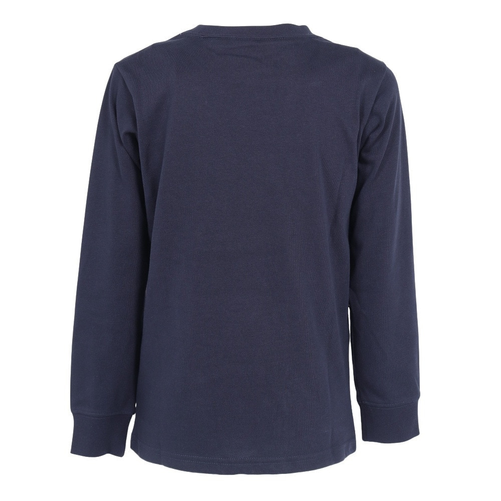 アディダス（adidas）（キッズ）キッズ エッセンシャルズ プラス ビッグロゴ 長袖Tシャツ KWF34-JH3592