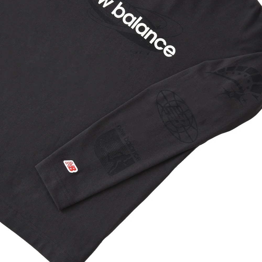 ニューバランス（new balance）（キッズ）Graphic 長袖 Tシャツ ABT45502ACK