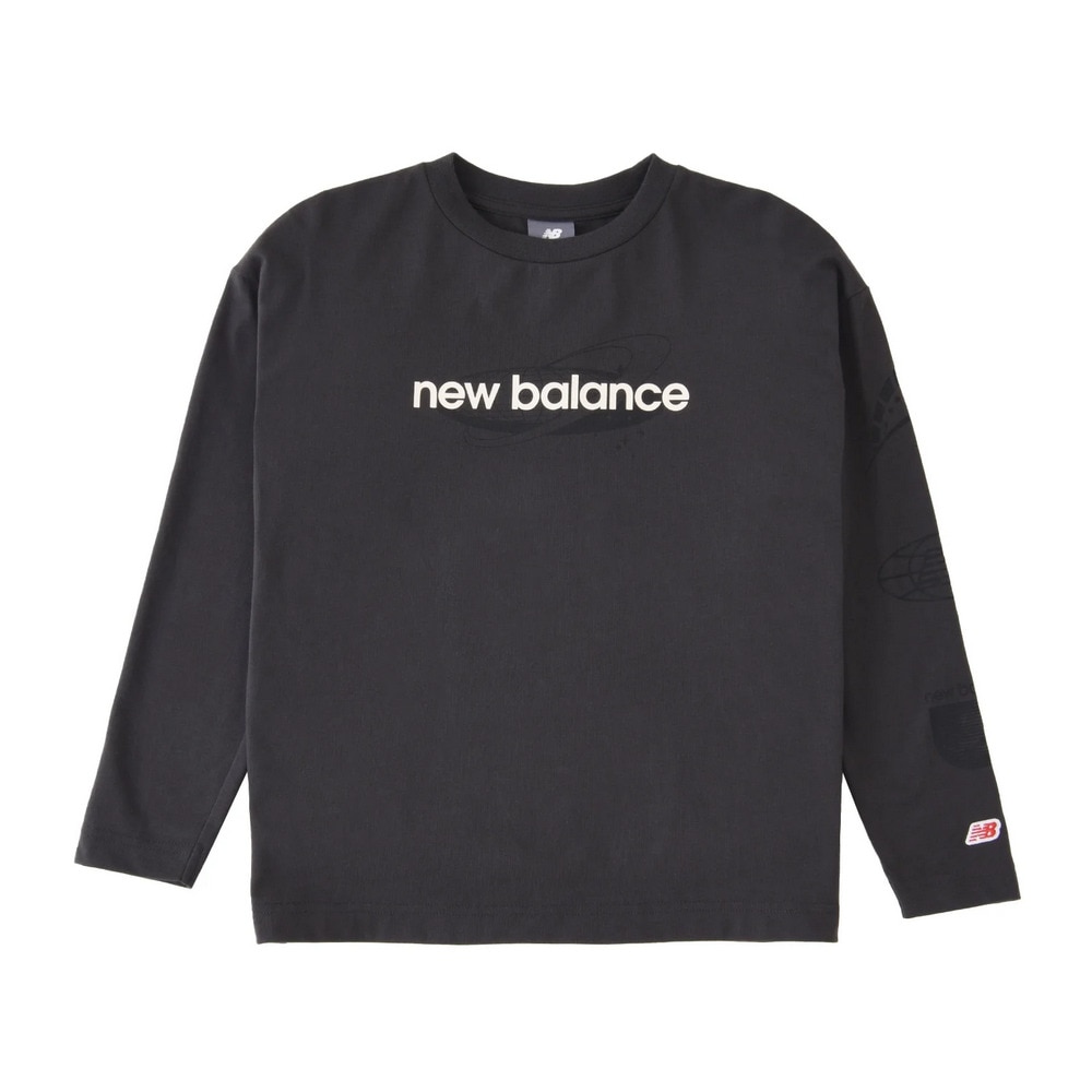 ニューバランス（new balance）（キッズ）Graphic 長袖 Tシャツ ABT45502ACK