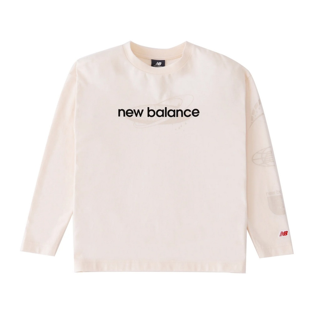 ニューバランス（new balance）（キッズ）Graphic 長袖 Tシャツ ABT45502SST