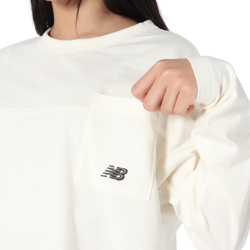 ニューバランス（new balance）（キッズ）長袖 Tシャツ ABT45503SST