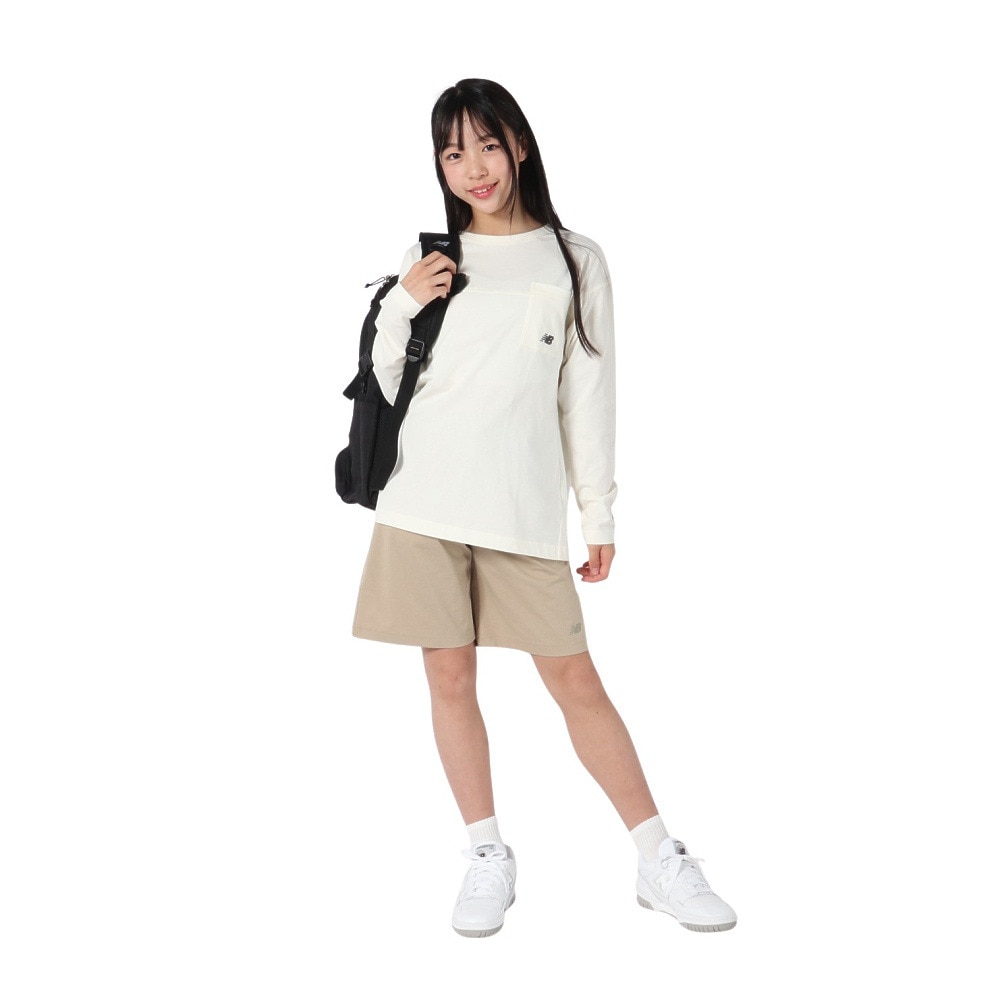 ニューバランス（new balance）（キッズ）長袖 Tシャツ ABT45503SST